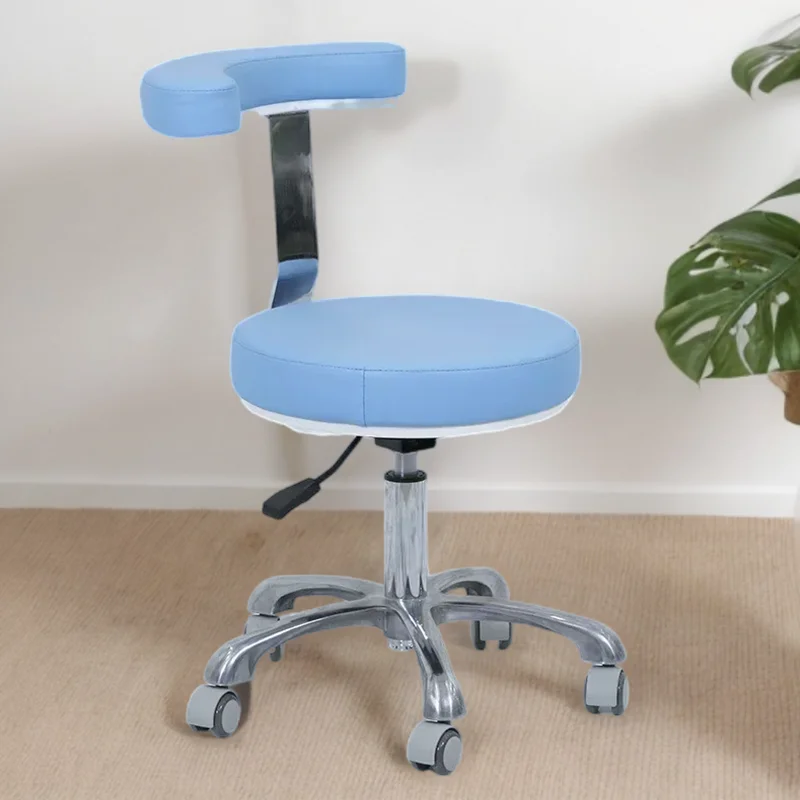 

Элегантные стулья, Профессиональный парикмахерский барный стул, парикмахерский салон, парикмахерский салон, низкие колеса, серебристая мебель, Барбер стул