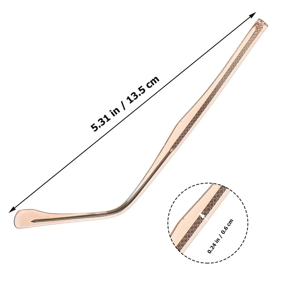 2 Pasang Kacamata Pengganti Logam untuk Perbaikan Kacamata, Aksesori Universal untuk Bagian Kacamata, Suku Cadang Pengganti Kacamata