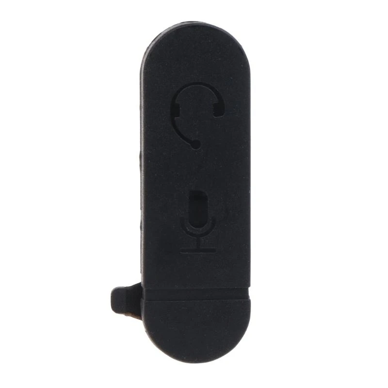 W89C 휴대용 헤드셋 먼지 사이드 커버 프로그래밍 커넥터 XIR P3688 DEP450 CP200D DP1400 WALKIETALKIE 양방향 라디오에 적합합니다.