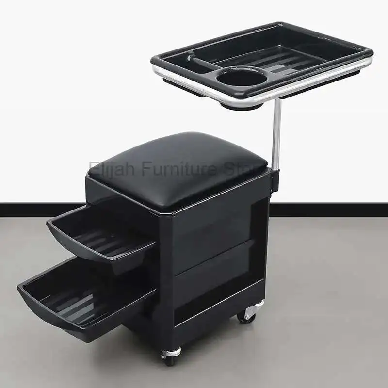 

Utility Cart Auxiliary Car Wheels Serving Trolley Beauty Salon Equipment Furniture Tray Cosmetics Iron Muebles Belleza Spa