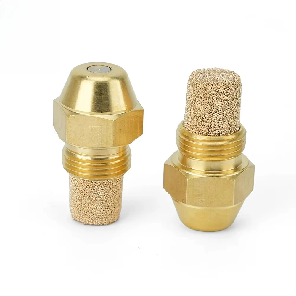 Fuel Jet Brass Burner Oil Nozzle Burner 80 Degree 9/16