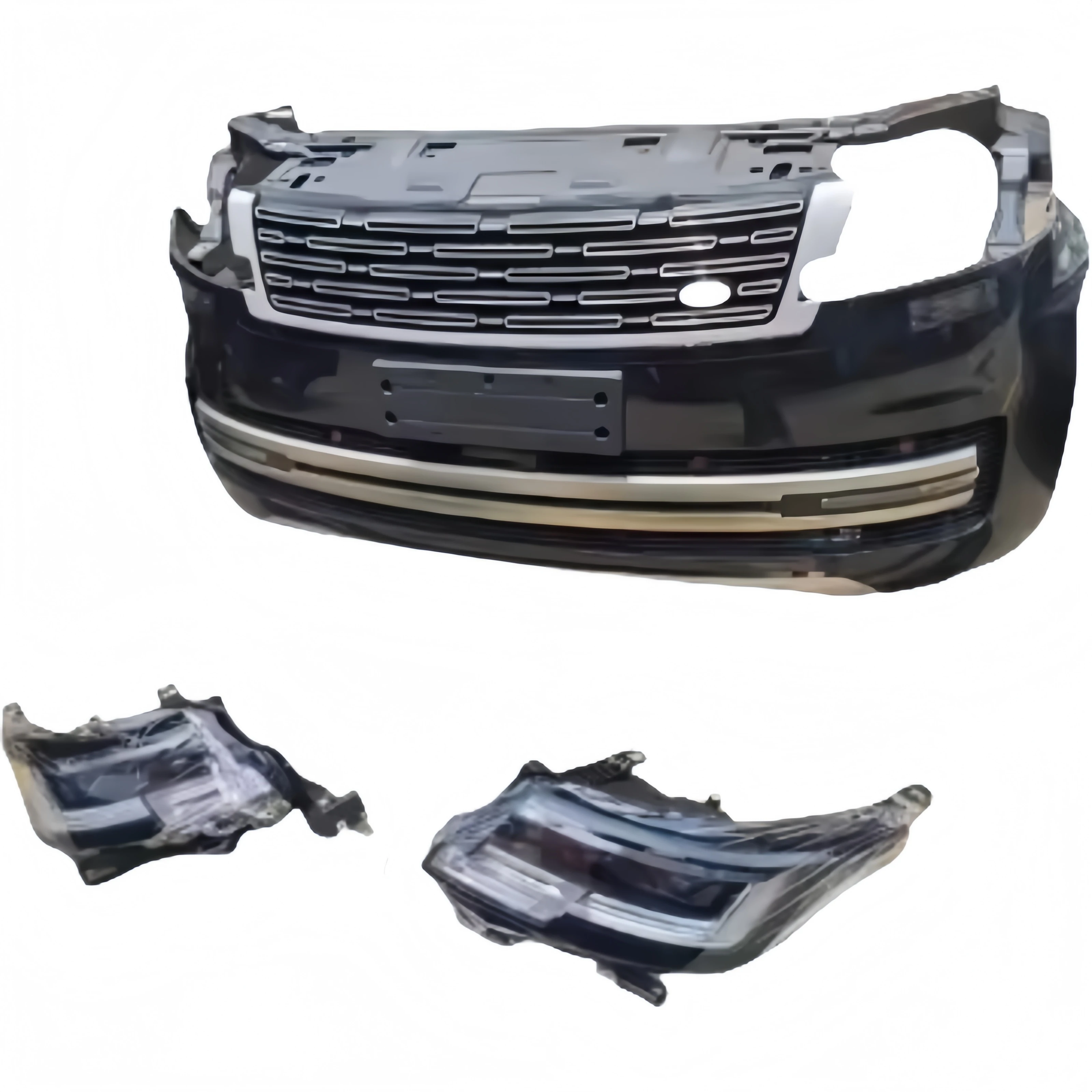 

2023 New Version Bodykit for Range Rover Front Rear Bumpers Front Fender Parts Plastic Retrofit Upgrade Repair Used Condition