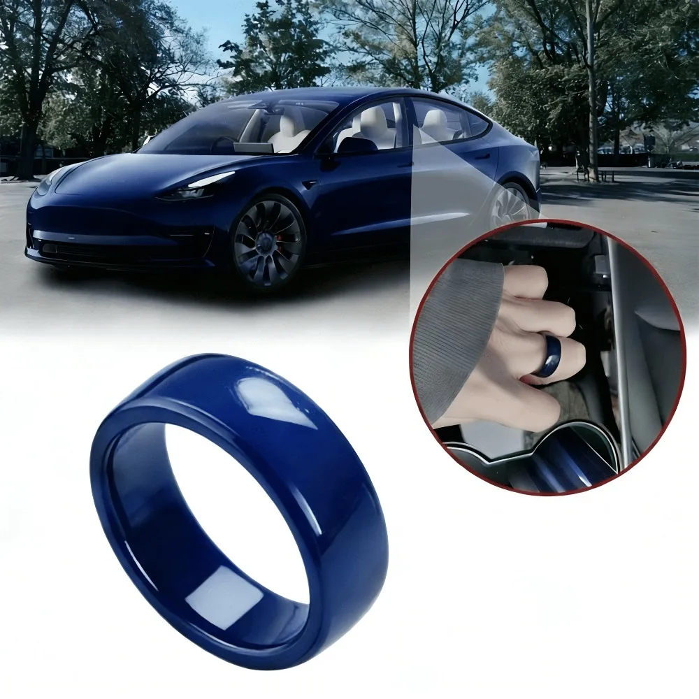 

Smart Ring Model Y/3 Key Ring Accessories Key Card Model Y/3 Key Fob Replacement Ceramic RFID Smart Ring Accessories