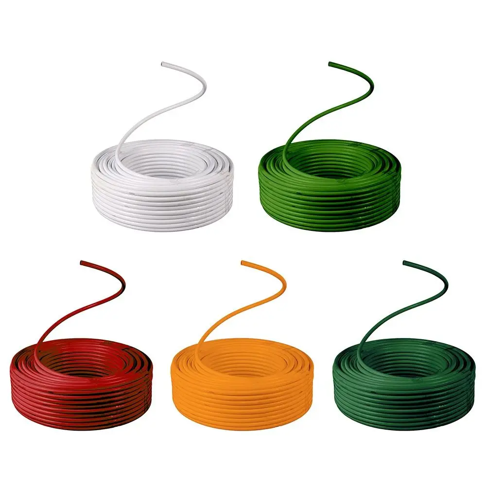 

Versatile PVC Aluminum Curved Shaped Tube DIY Props Party Decoration Large Fake Flowers Stem 5M Multi Color Styling Tube Garden