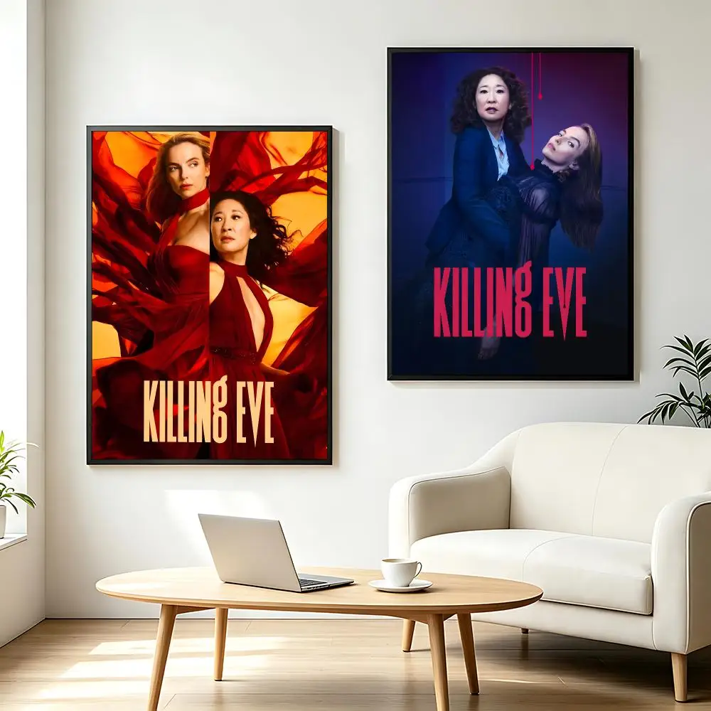 series Killing Eve Poster  Poster HD Printing Fresh and Nordic Home Decor Wall Art for the Living Rooms Hallways Gift Giving