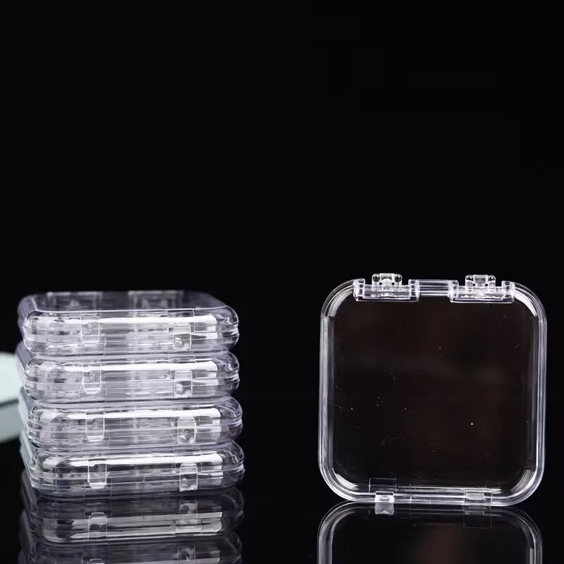 バッジ収納ボックス、バーアート、透明バーアート収納、ネイルアート、ネイルアート包装箱