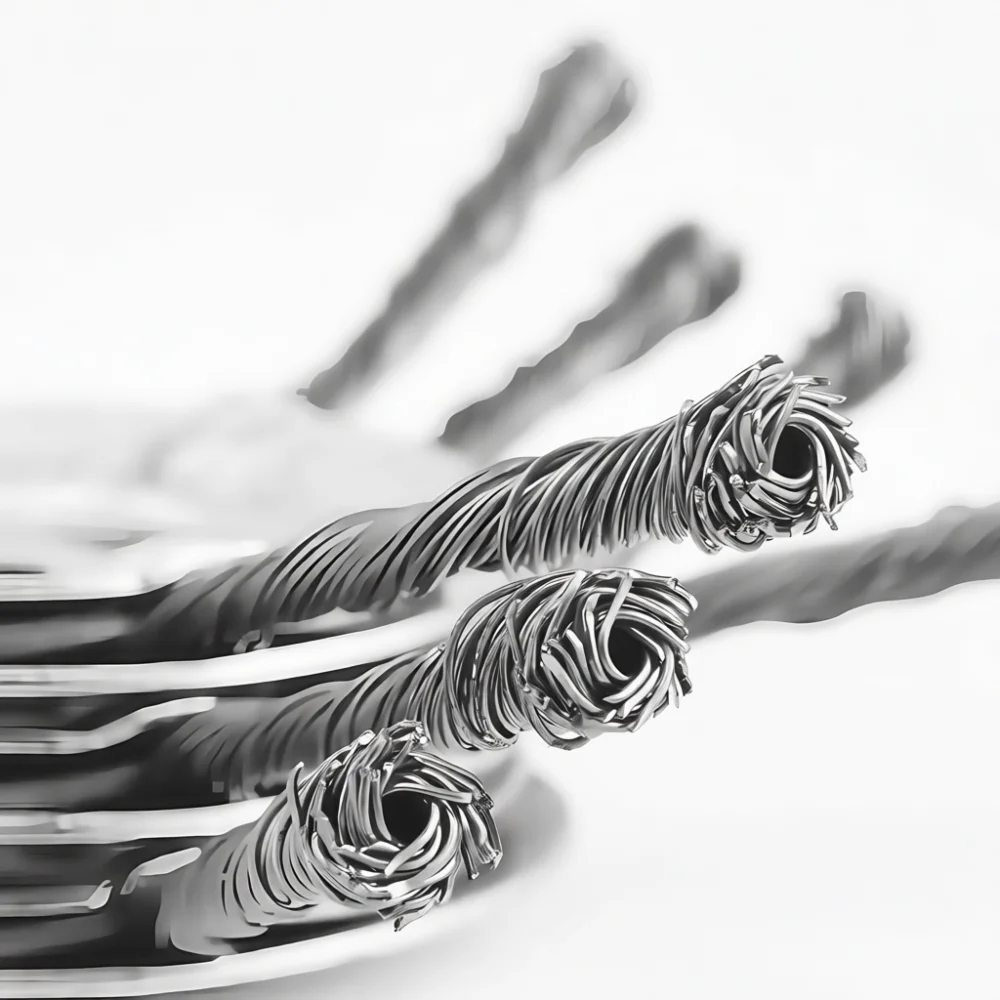 Durable Twisted Steel Wire Trimmer Head For Cordless Electric Lawn Mower Eater Cutter Parts Garden Yard Maintenance