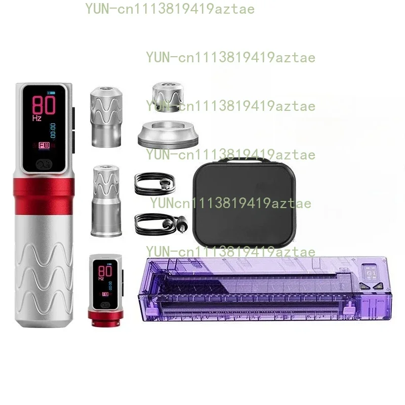 Wireless Tattoo Pen Machine 3 Speed Adjustable Mode Stipple Liner Shader Brushless Motor Cordless Professional