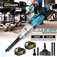 Gisam Electric Handheld Wireless Vacuum Cleaner Cordless Vacuum Home Car Dual Use Portable Power Tool For Makita 18v Battery Pin