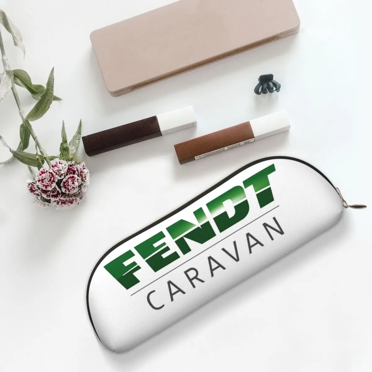 

Fendt Caravan Pencil Case Pencil Pouch Storage Stationery Supplies Large Storage Pen Box Pencil Bag for Students Gifts