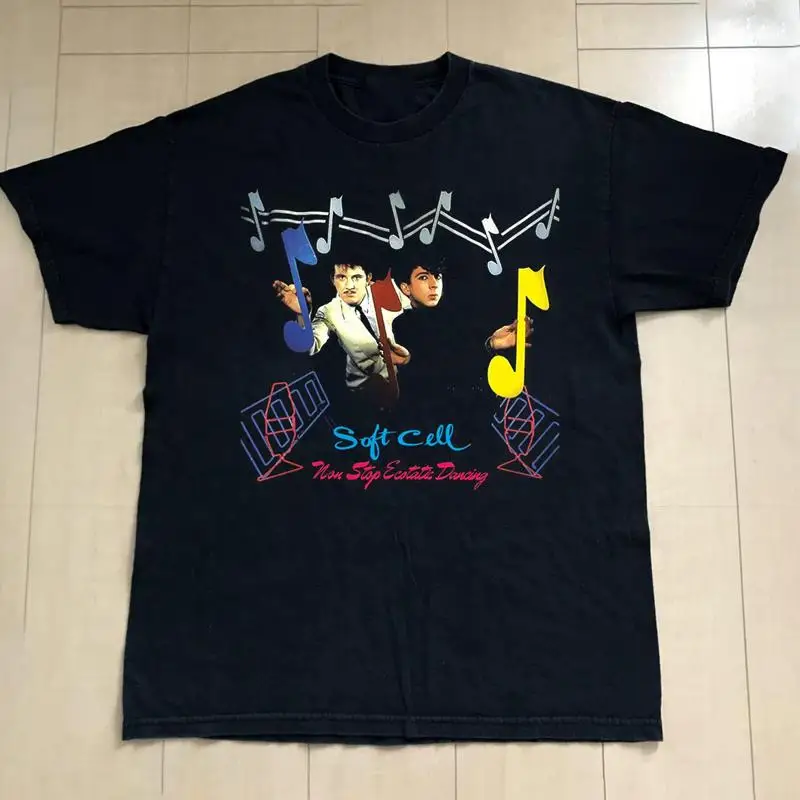 

New Soft Cell Non Stop Ecstatic Dancing T Shirt Cotton