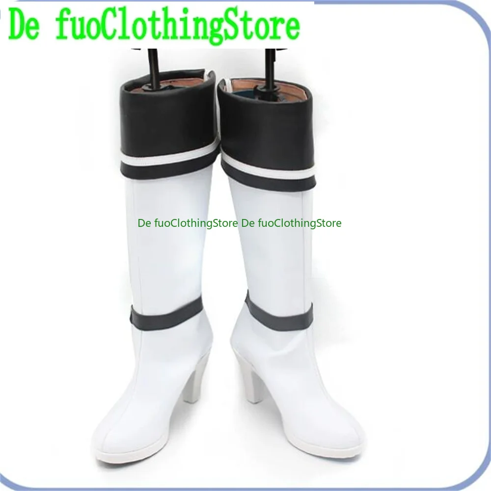 

DefuoClothing Fukuhara An Pretty Rhythm: Live Cosplay Shoes Boots Game Anime Game Role-playing Shoes and Boots Halloween Party