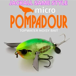 luretv Japanese JACKALL SAME STYLE  MICRO POMPADOUR Small Water Cicada 6.5g
