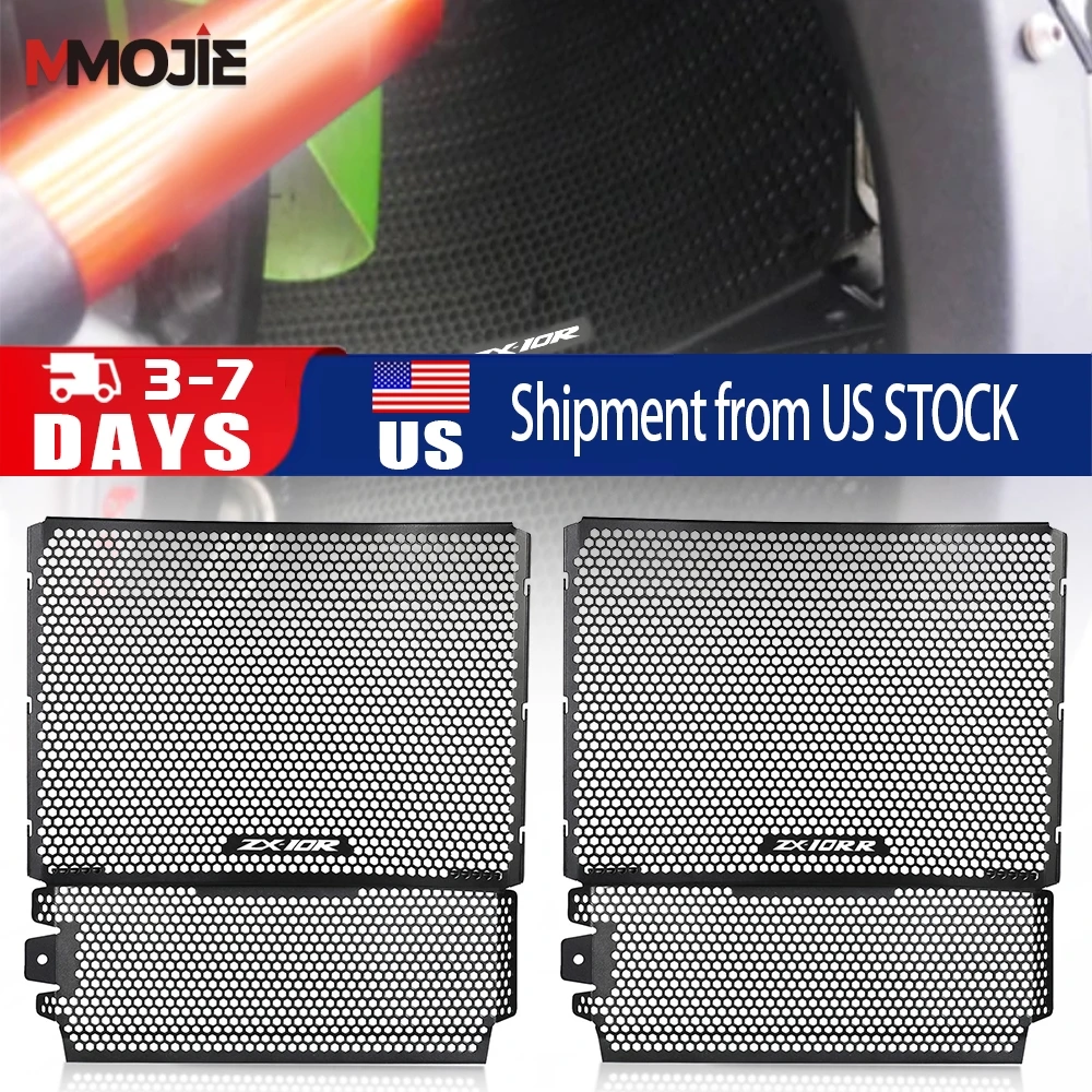 

Аксессуары для мотоциклов, решетка радиатора, защитная крышка для Kawasaki Ninja ZX-10R/ZX-10RR 2021-2022-2023-2024-2025-2026