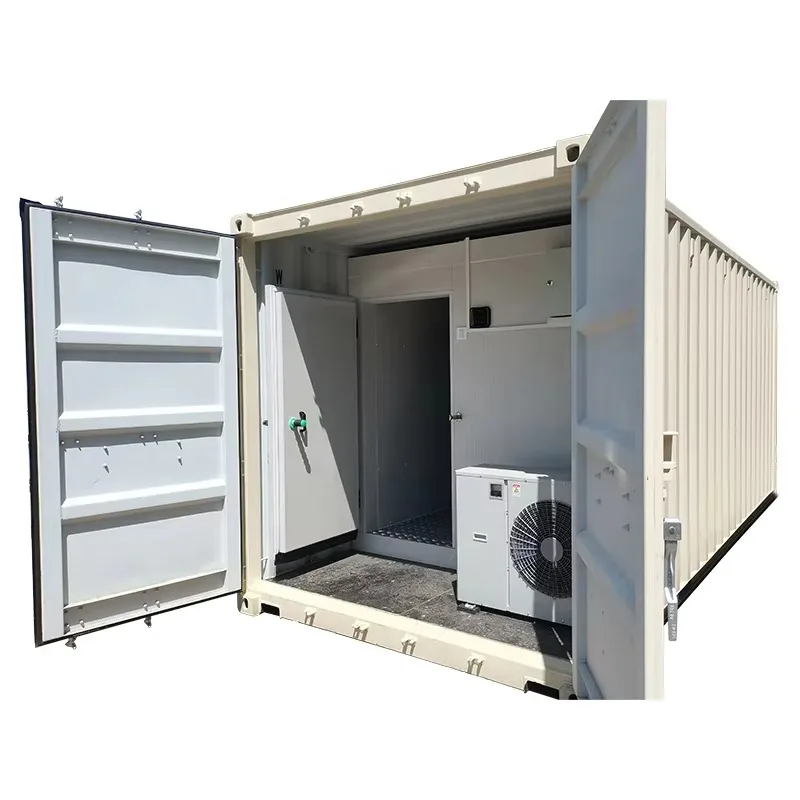 تخصيص عالية الإنتاجية الباردة والتجميد غرفة الحاويات معدات التبريد الصغيرة غرفة الصف التجاري