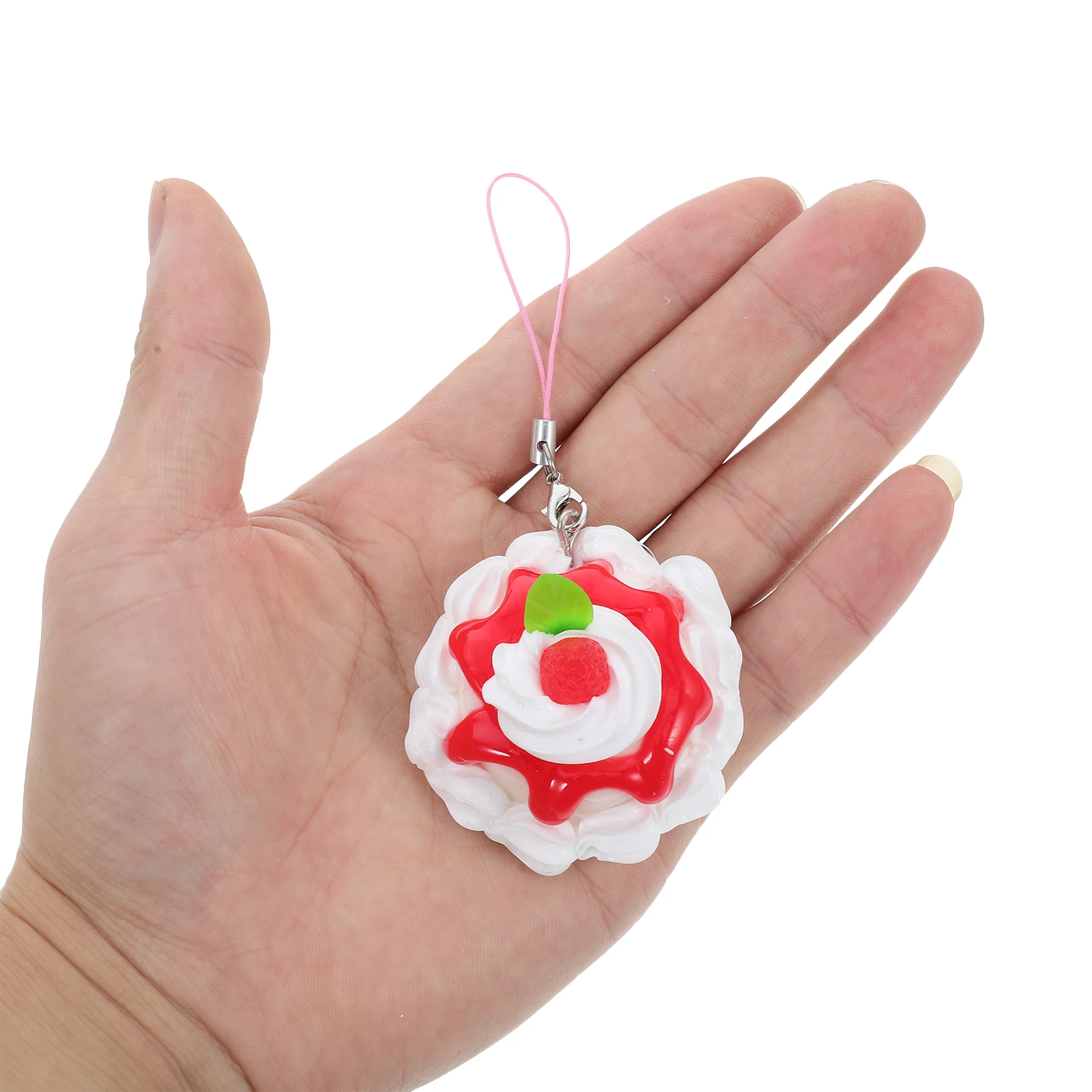 

6pcs Artificial Cake Pendant SmallPastry Decorative Fake Models for Photoshoot Craftsmanship Lightweight Mini
