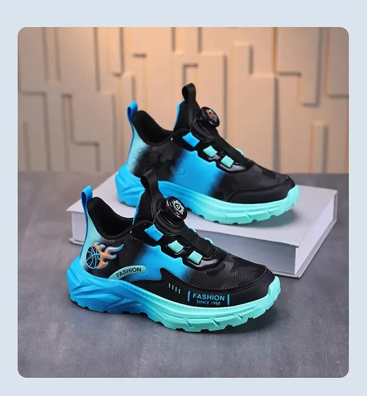 

2025 new style of leather shoes and sports shoes with fashionable color schemes for children and outdoor activities kids shoes