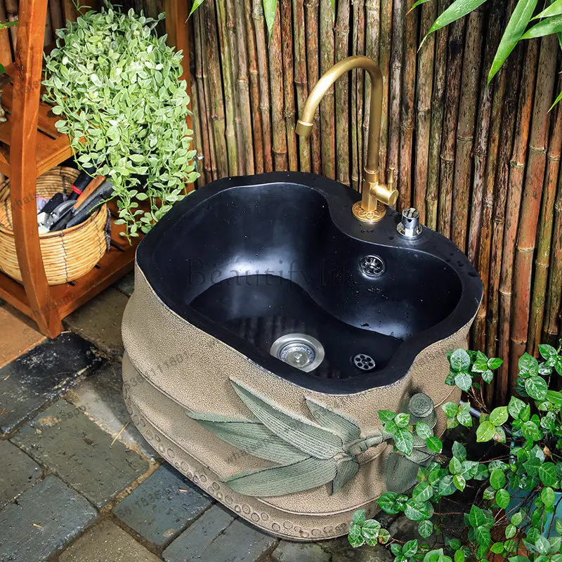 Outdoor Mop Pool Outdoor Garden Terrace Sink Villa Yard Courtyard Household