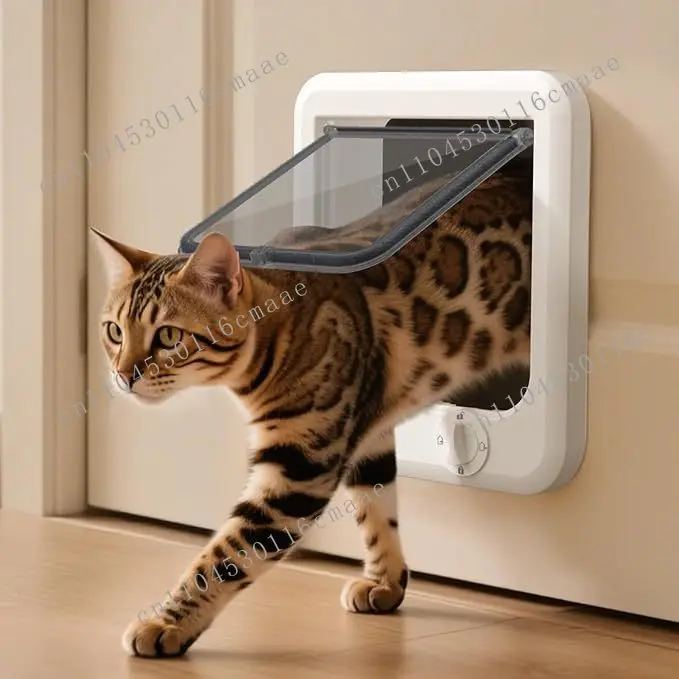 The new pet door is suitable for hot-selling models. Free access to pet door cats.