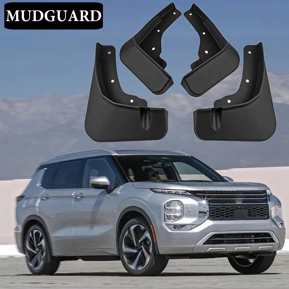 

Car-styling For Mitsubishi Outlander 2022 2023 Splash Guards Mud Flap Mudguards Fender Exterior Accessories Decorative Tires