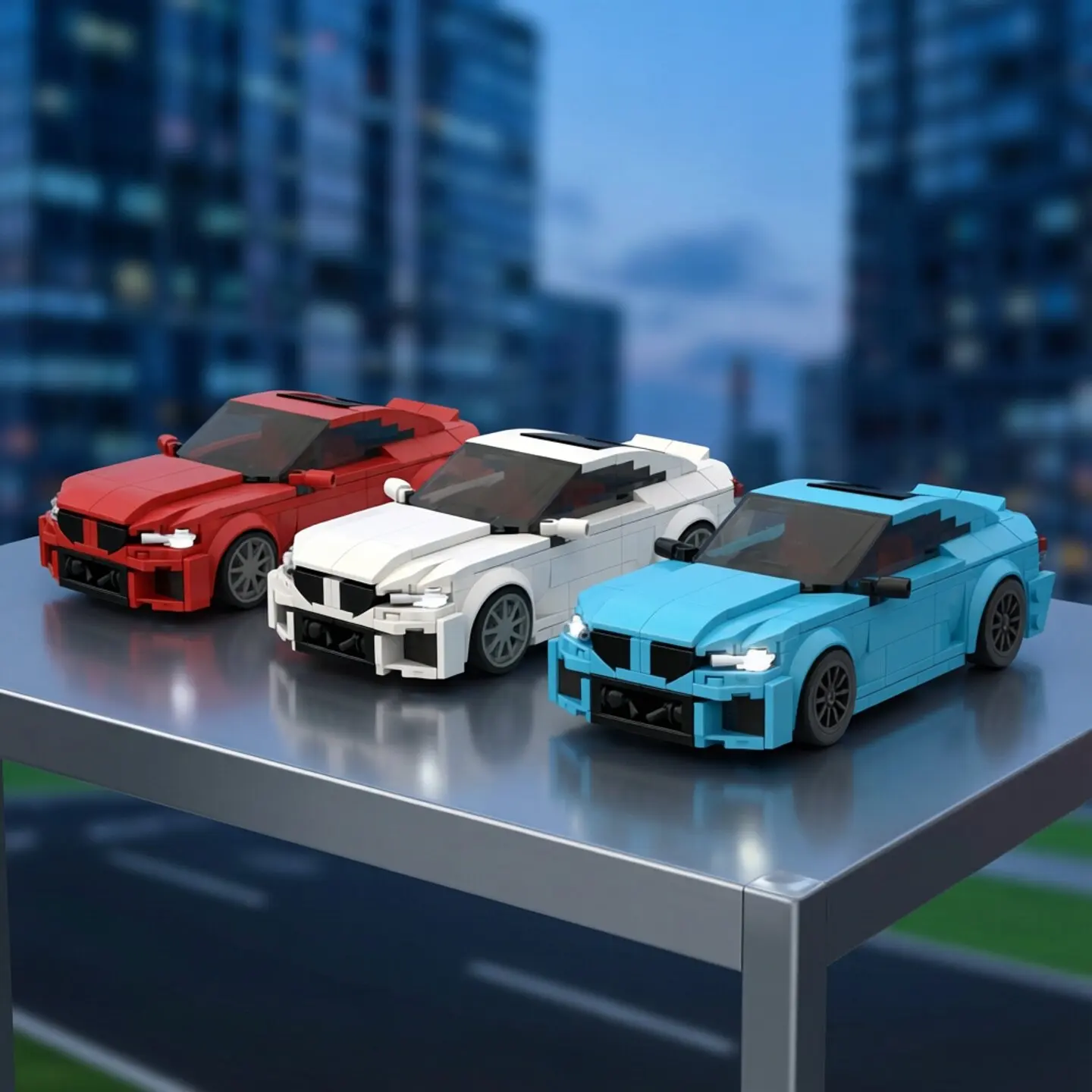 City Speed Racing Fahrzeugmodell Klassischer M2(G87) Supersportwagen MOC Baustein-Set DIY Kinder-Montage-Spielzeug Jungen Geburtstagsgeschenk – Detail 1