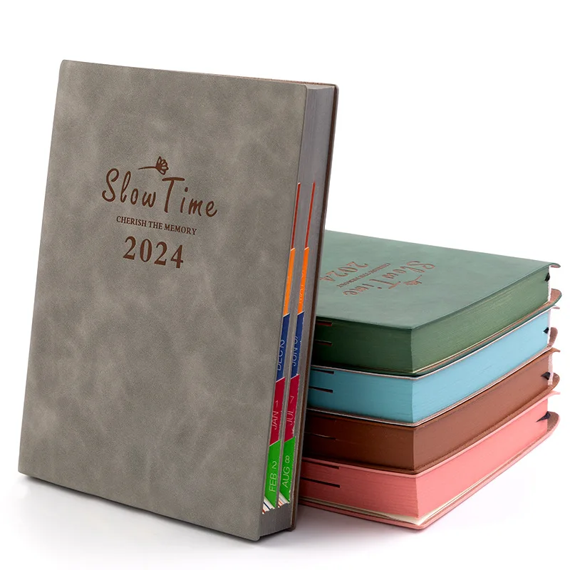 Business Notebook angepasst Zeitplan diese Arbeit Notebook dickes Buch Großhandel A5 Kalender Zeitplan Briefpapier Monats planer