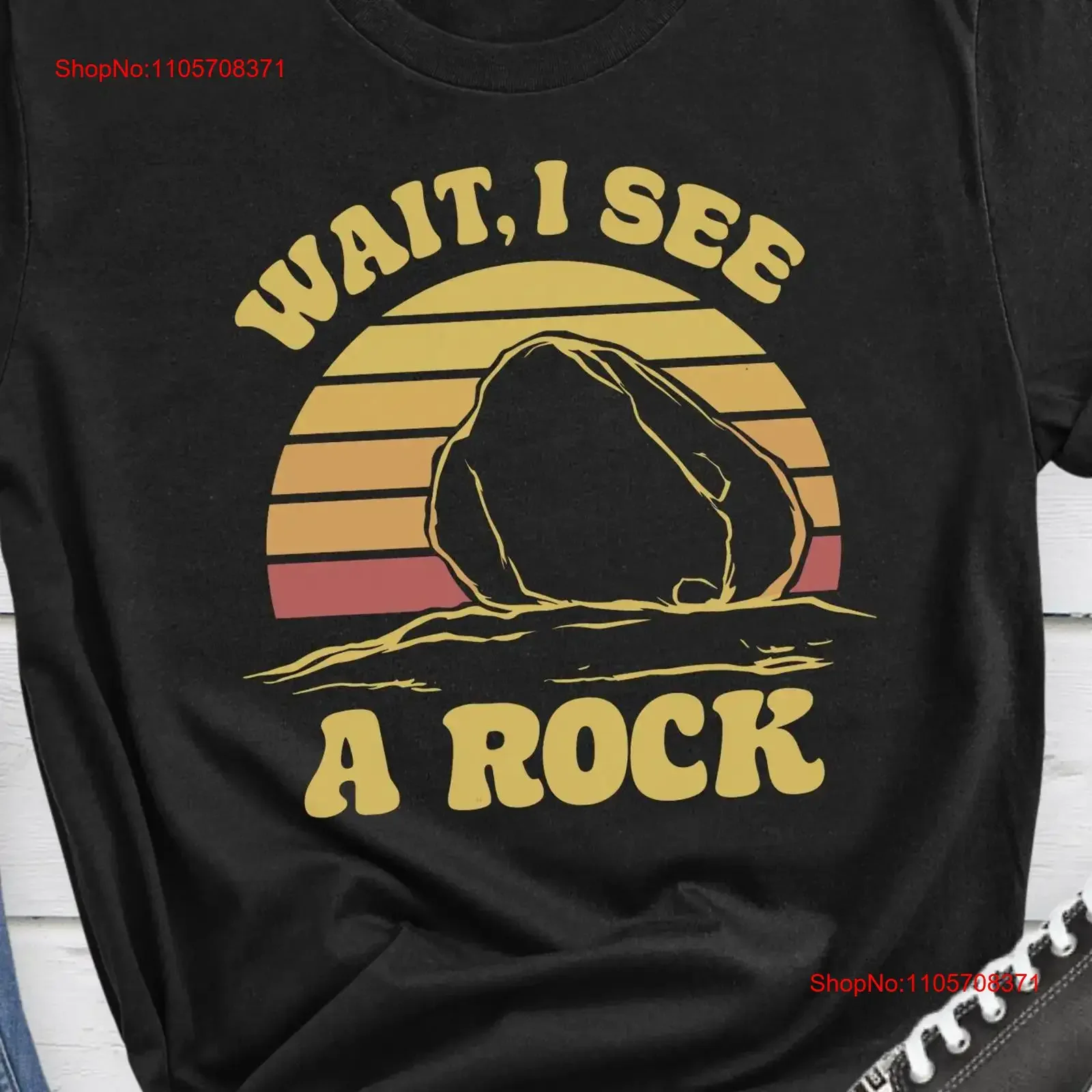 I See a Rock T Shirt Funny Geologist Science Teacher Earth Collector Geology vintage Washed fashion graphic Breathable Unisex