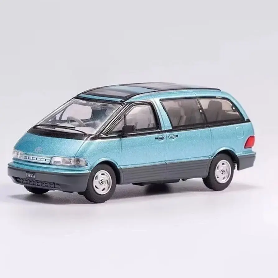 

theBox Store ZD GCD 1:64 Previa MPV Mini Van Sports Model Diecast Metal Car BN 111