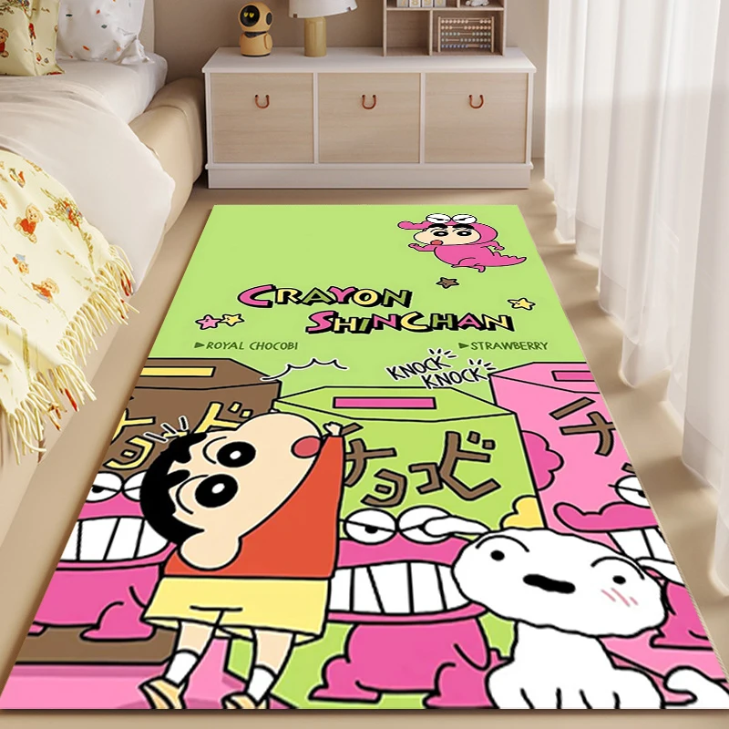 

MISION карандаш Шин-тян милый мультфильм аниме прикроватный ковер подиум ковер дверной коврик толстый ковер напольный коврик гостиная/спальня