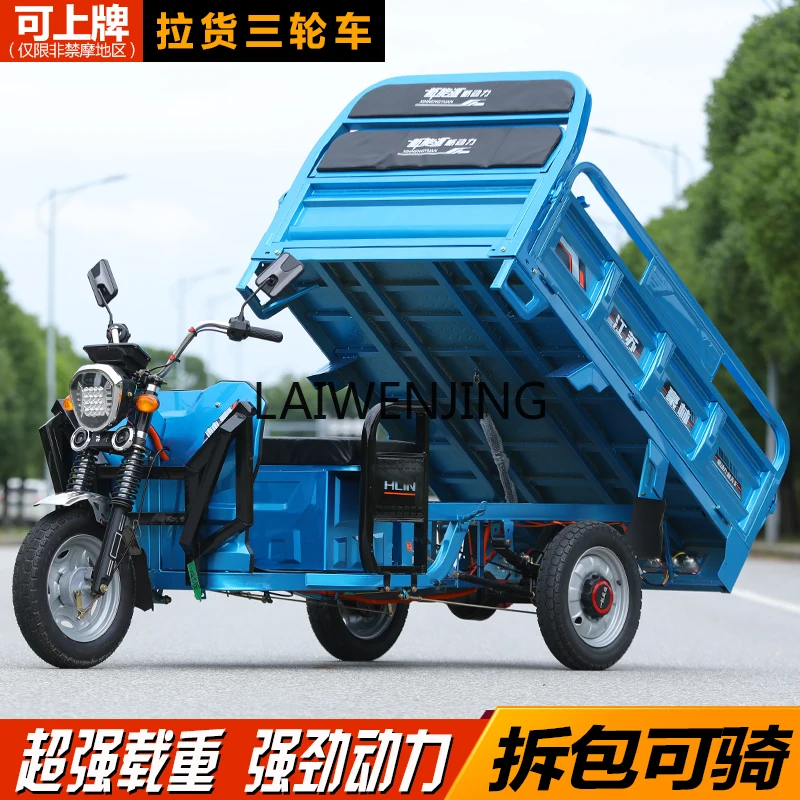 

LYN electric tricycle pulling cargo load king household high-power stall express adult battery car