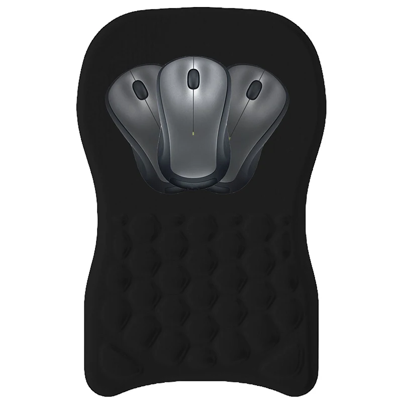 Ergonomic Wrist Rest Mouse Pad Comfortable Wrist Support Non Slip Mice Mat Memory Cotton Large Mouse Pad Office Accessories