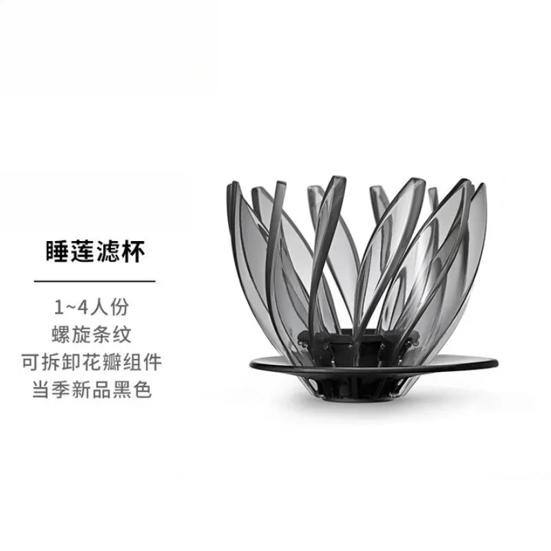 

Removable cleaning replacement petal resin filter cup