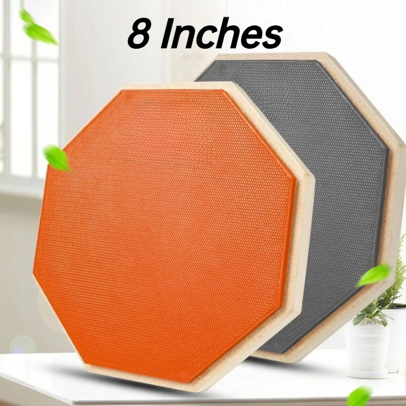 8 Inch Silent Drum 1 Pad Adjustable Mute Drums Set Beginners Entry-level Drum Household Practice Drums for Adults and Children