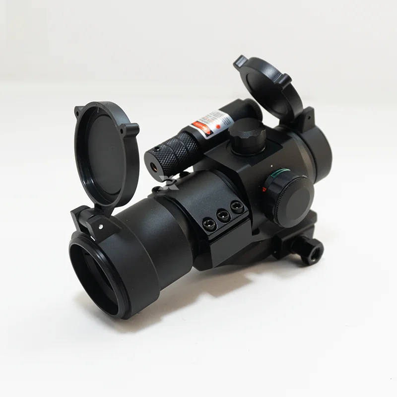 telescope-laser-a-points-rouge-et-een-haute-definition-modele-exterieur-piece-d'affichage-couvercle-rabattable-telescope-a-vision-claire