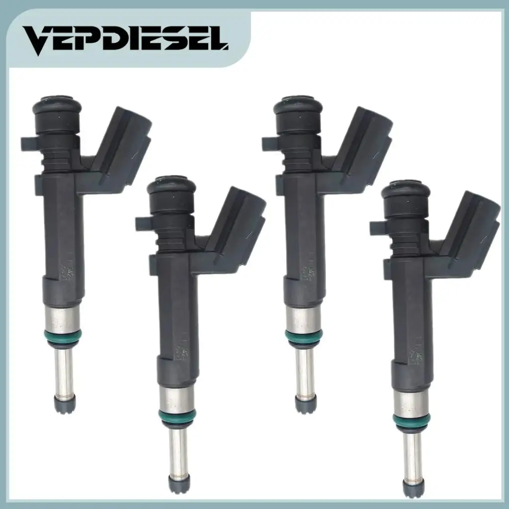 4pcs/set Fuel Injectors For NISSAN KICKS VERSA 2018-2024 Part# 16600-5RL0A, 166005RL0A, FJ1440