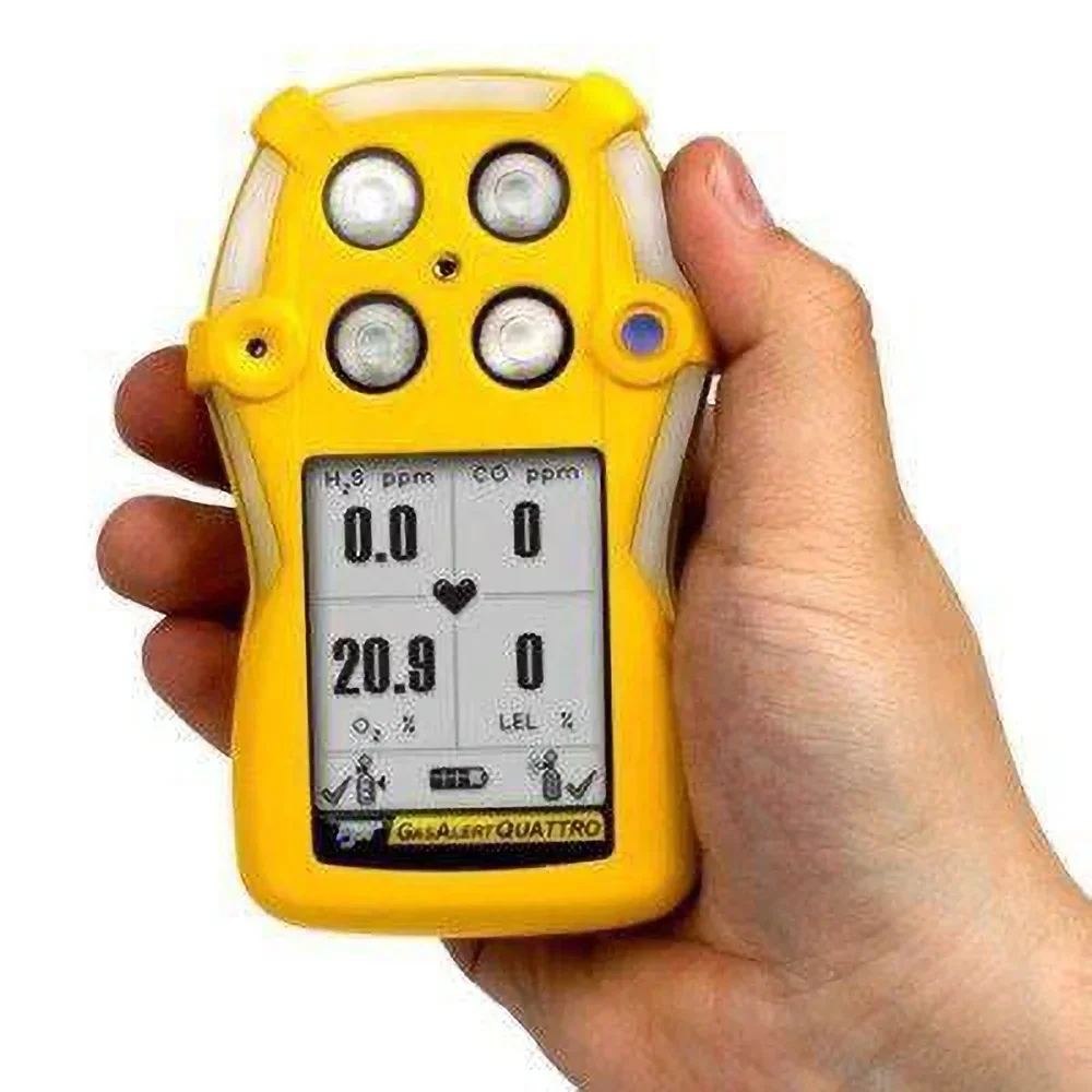 New  BW Technologies QT-XWHM-A-Y-CN GasAlertQuattro Multi-Gas Detector With Good price