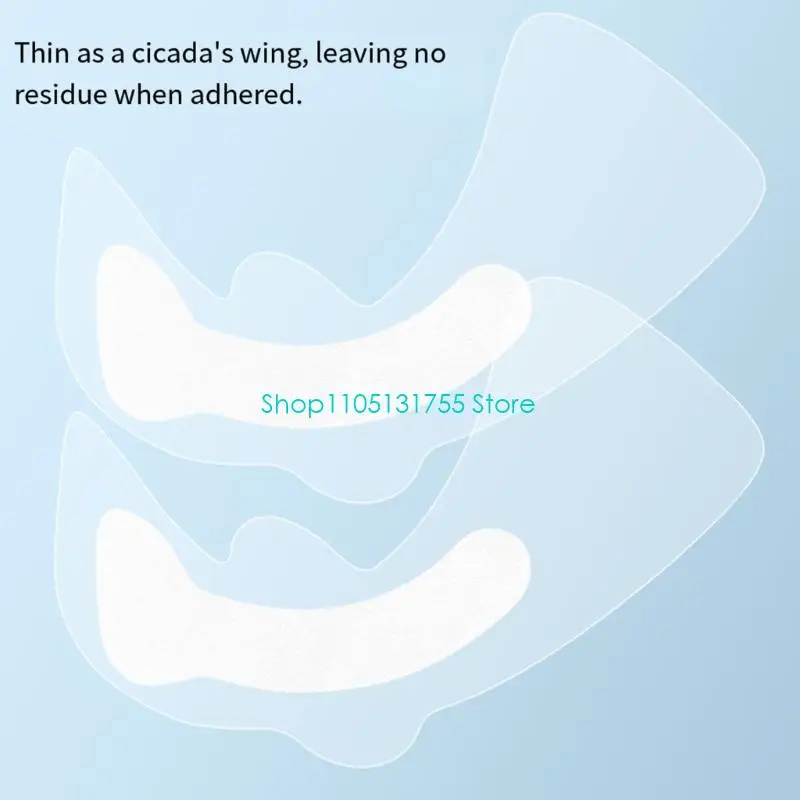 K0EF 1 Set Clear Swim Stickers Set with 1 Main and 2 Small Patches Protective