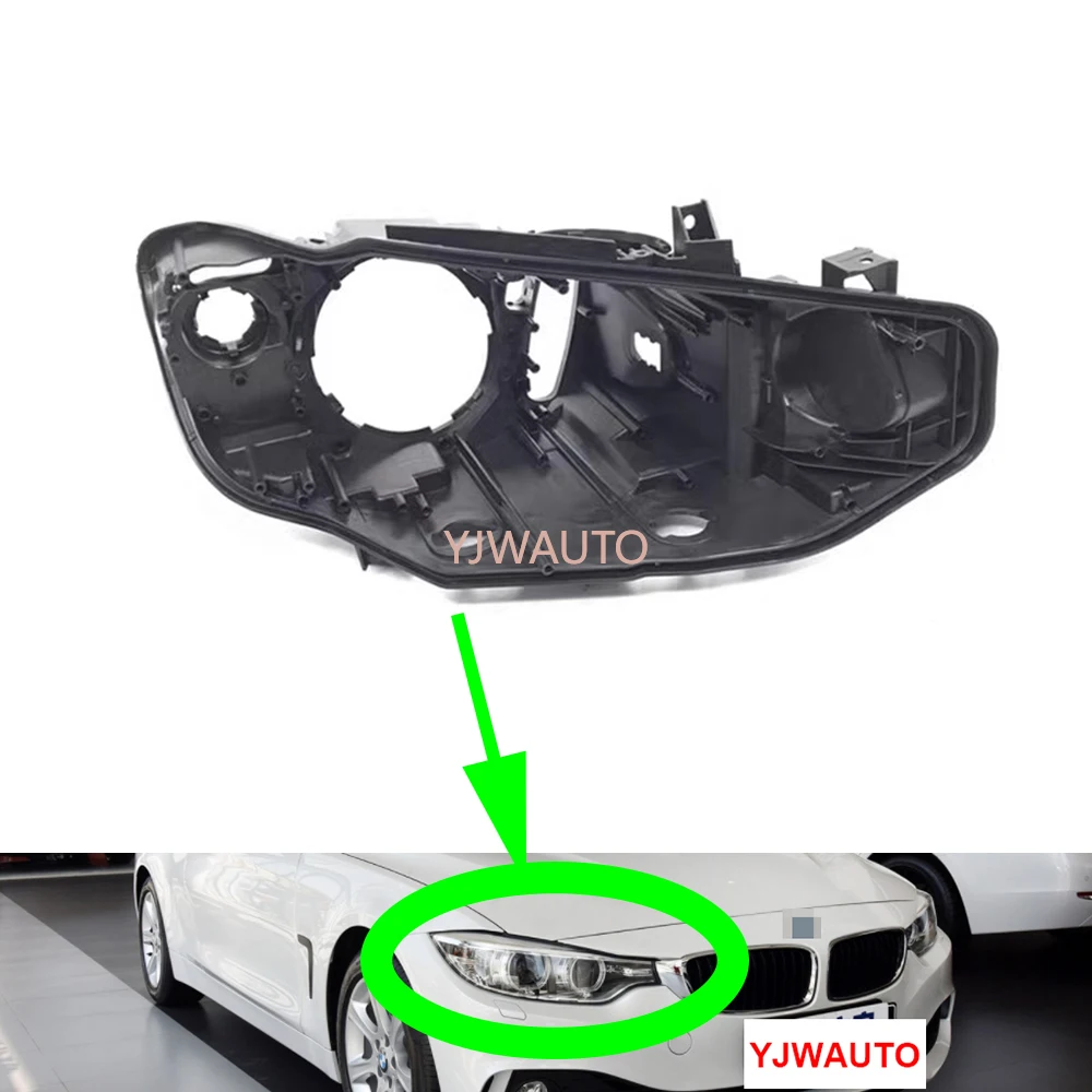 

For BMW 4 Series F32 2013-2016 Headlight Base Car Headlamp House Rear Replacement Front Lamp Holder Back Support