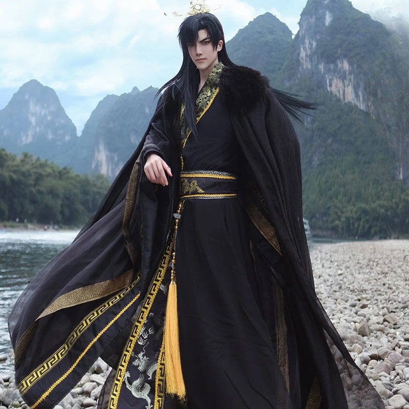 Moran Costume Moran Hanfu panno stile antico Coswear Changgeng calpestare il righello immortale Mo Ye Costume