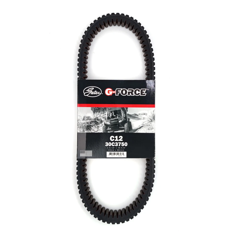 

Gates G-Force C12 30C3750 Continuously Variable Transmission ATV/UTV Belt for BOMBARDIER CAN-AM Outlander 500/650/800/1000