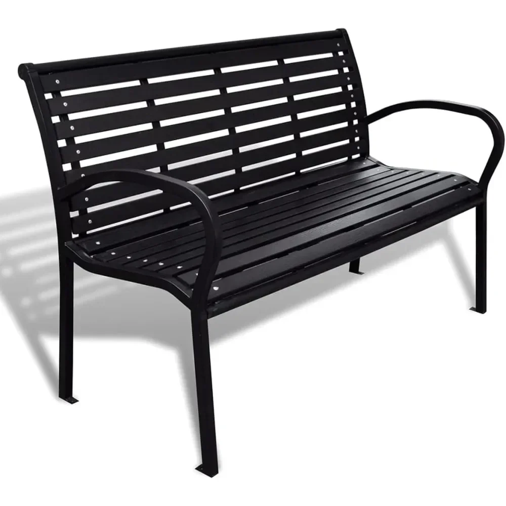 Patio Bench Outdoor Benches Weatherproof Metal Benches for