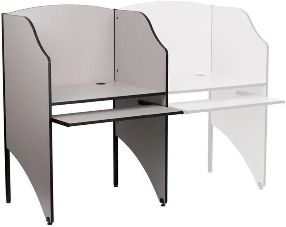 

Kevin Starter Student Study Carrel for Testing Centers and Classrooms, Starter Study Carrel Unit/Private Student Testing Desk, G