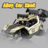 1/8 4WD 금속 합금 바디 RC 트럭, 오프로드, 모든 지형, 대형 락 크롤러, 리모컨 자동차 장난감, 어린이 선물, 4x4 2.4G 3