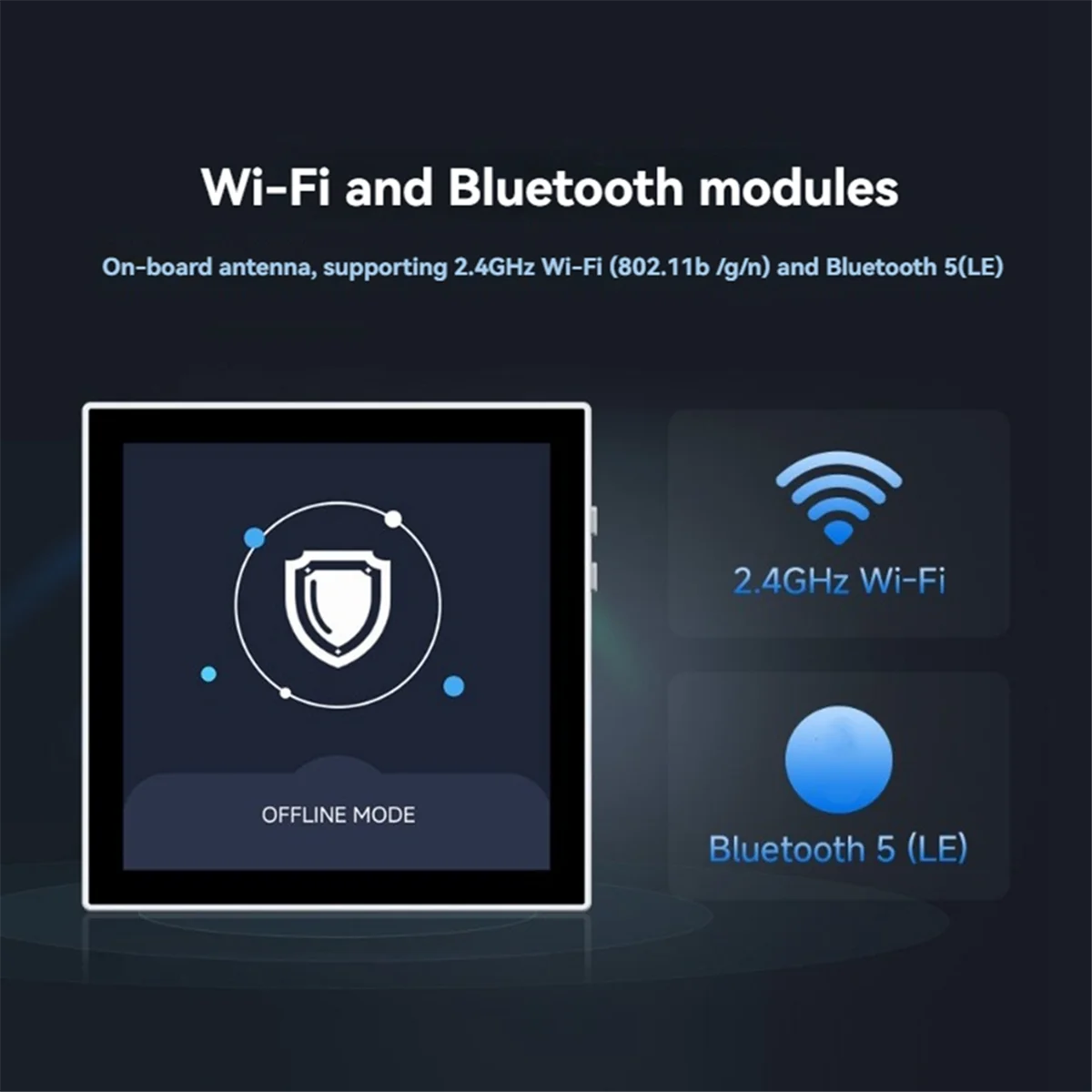 2025 + ESP32-S3 Smart 86 Box Placa de desenvolvimento com tela sensível ao toque de 4 polegadas 2,4 GHz Wi-Fi/Bluetooth 5 Suporte Xiaozhi AI