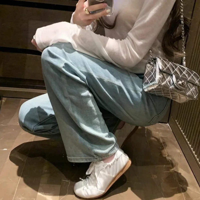 1 Par de Zapatos de Ballet de Satén para Mujer, Nuevos Zapatos Planos con Lazo Estilo Mary Jane, Zapatos Casuales Plateados para Dama, Zapatos de Entrenamiento, Sapatos Femininos