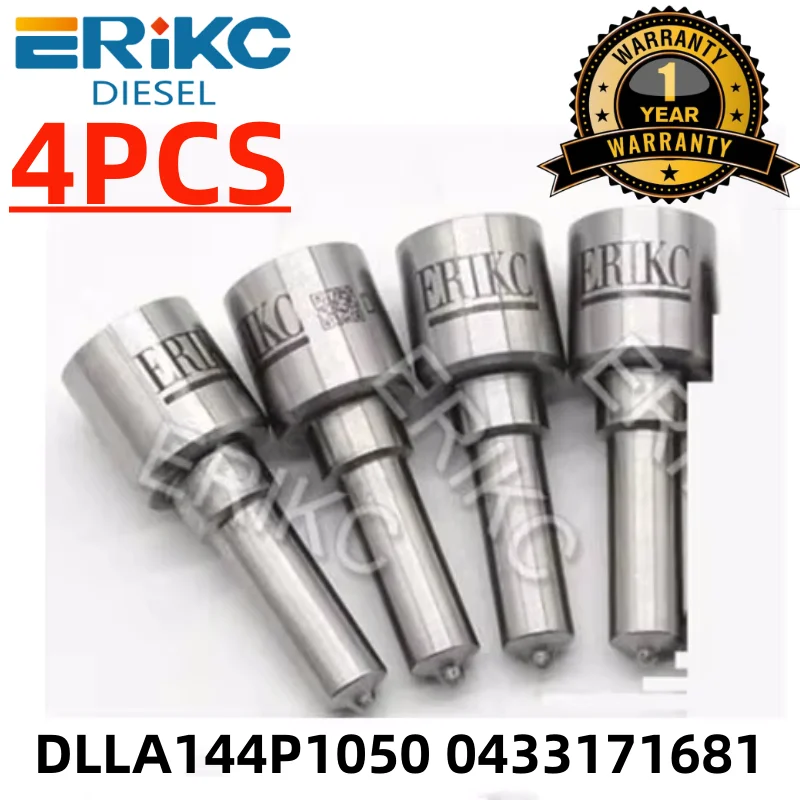 

4PCS 0445 120 013 0445 120 012 0445120013 0445120012 DLLA144P1050 Diesel Injector Nozzle DLLA 144 P 1050 0433171681 for Renault