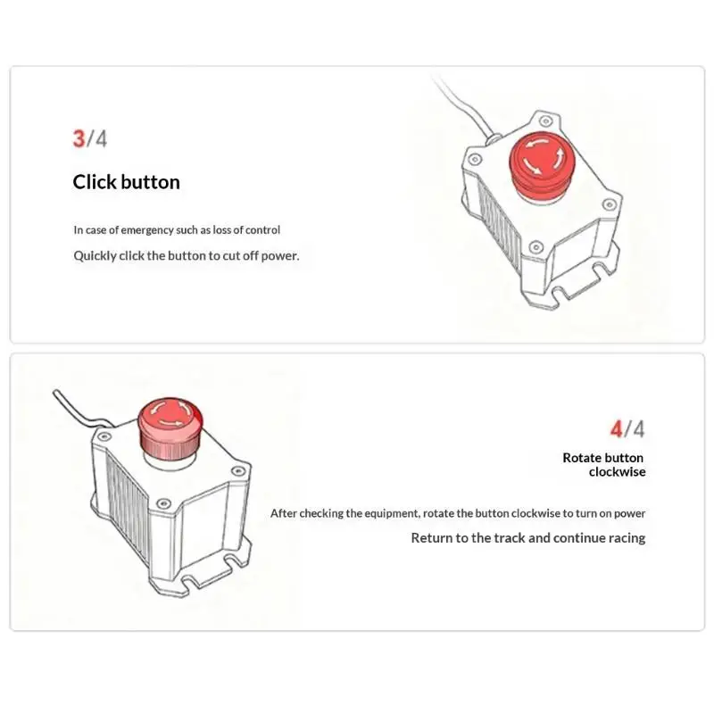 Y1UB Ergonomic Design Emergency Stop Component with Aluminum Construction & High Reliability Suitable for V10 V10