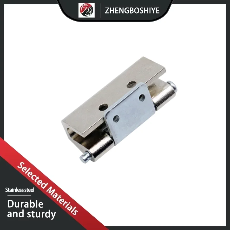Curved Concealed Hinge 304 Stainless Steel Precision Casting Industrial Equipment Box And Cabinet Door Hinge