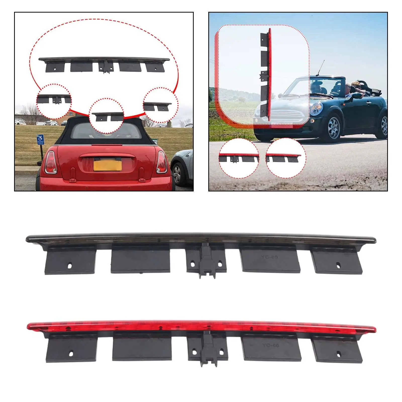 

LED 3rd Brake Light ,63256961016 for Mini Cooper Convertible (R52)