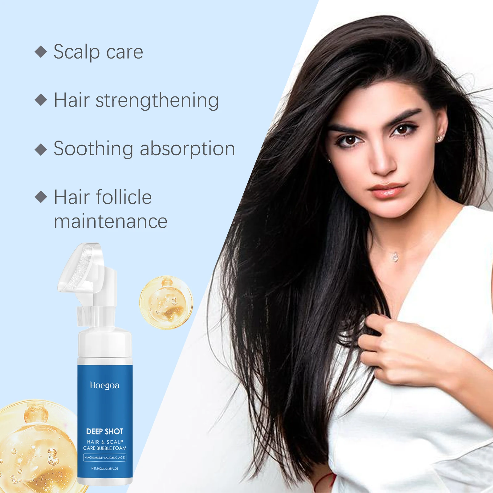 Moisturizing Hair Repair Cream Nourish Follicles Promote Hair Growth Mousse Prevent Hair Loss Treatment Product Scalp Care Serum